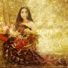 gadis pemetik bunga by je 